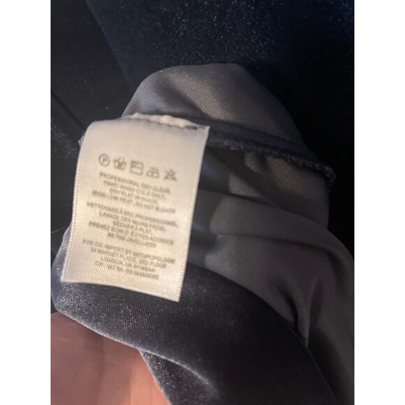 Jenny Yoo Collection NWT Plus Size Formal Crush Velvet Blue Size 26 Dress - Picture 9 of 9